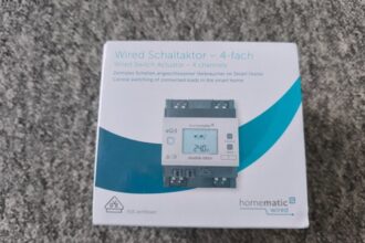 Homematic IP DRS4 Wired Schaltaktor 4fach