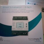 Homematic IP Wired schaltaktor - 4-fach