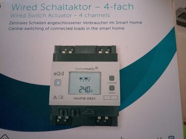 Homematic IP Wired schaltaktor - 4-fach