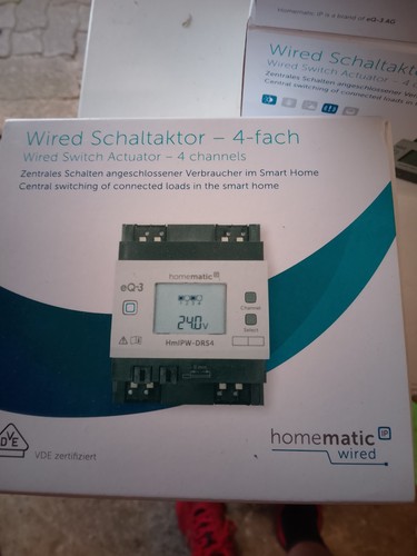 Homematic IP Wired schaltaktor - 4-fach