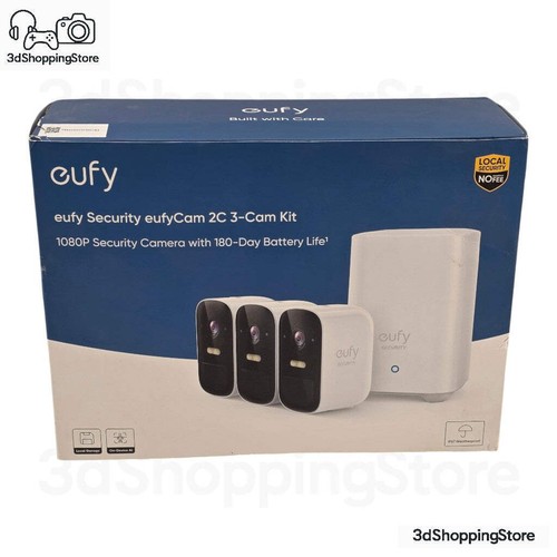 eufy eufyCam 2C 3-Cam Kit 1080p