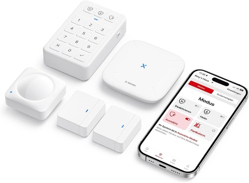 Alarmanlage AS05, Smart Alarm-Set, Bewegungsmelder, WLAN