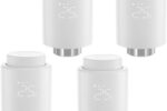 Smartes Heizungsthermostat 4 Stück Zigbee Energiesparen