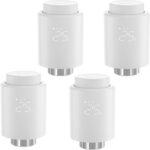 Smartes Heizungsthermostat 4 Stück Zigbee Energiesparen
