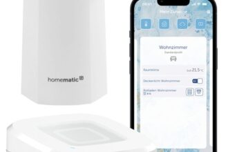 Homematic IP smarte Wetterstation Temperatur +