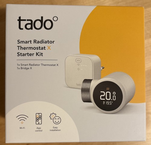 tado Smartes Heizkörperthermostat X Starter Kit