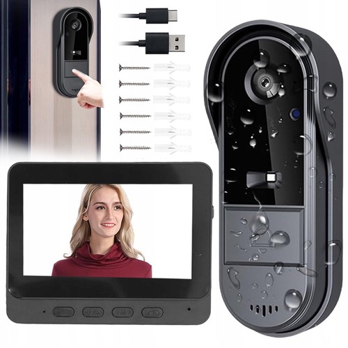 Türklingel mit Kamera Video Funkklingel HD