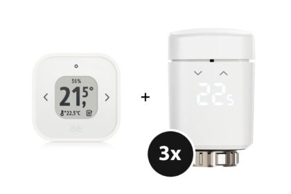 "Eve Thermo Raumkomfort-Set - mit 3x Thermo Matter & Thermo Control Matter - Weiß"