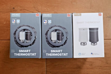 3 Stck. Smartes Heizkörperventil MOES, kostenloser