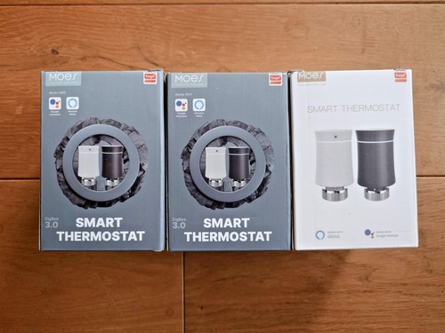 3 Stck. Smartes Heizkörperventil MOES, kostenloser