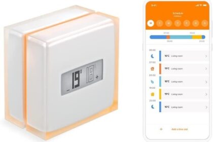Netatmo Wi-Fi Smart Thermostat NTH01-AMZ –