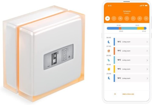 Netatmo Wi-Fi Smart Thermostat NTH01-AMZ –