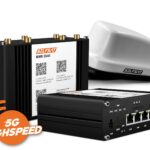 SELFSAT MWR 5540 eSIM 5G Cat 12 WLAN Router bis 2,6 Gbps inkl. SELFSAT 5G Antenne weiß