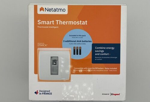 Netatmo Smart Thermostat Homekit,Alexa,Google NTH01-AMZ 35393