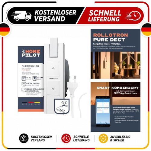 HOMEPILOT RolloTron pure DECT Gurtwickler für