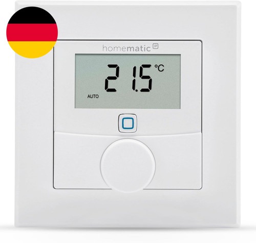Homematic IP Wandthermostat Mit Luftfeuchtigkeitssensor