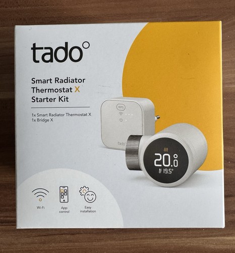Tado° Smart Heizkörper-Thermostat X-Serie mit Bridge