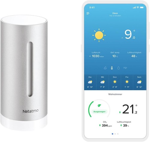 Netatmo Zusätzliches Smartes Innenmodul für Wetterstation