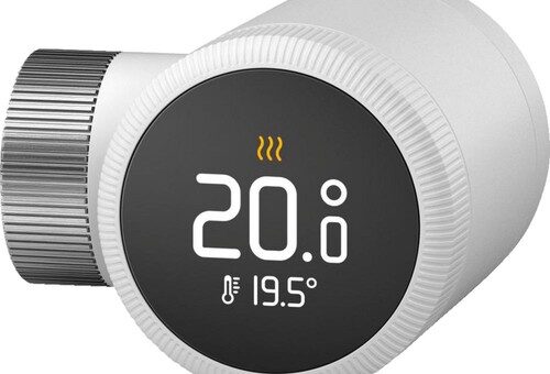 TADO Smartes Zusatzprodukt Weiß Heizungssteuerung Heizkörperthermostat