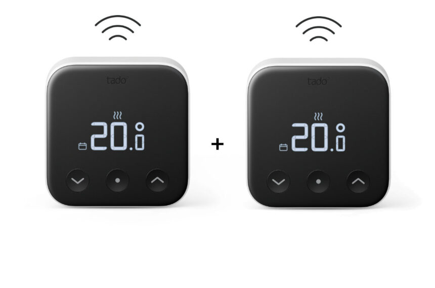tado° X Funk-Temperatursensor - Zur Steuerung von Heizkörper-Thermostaten - 2er-Set