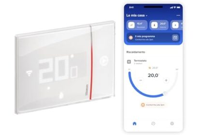 Bticino Smarther2 WiFi Thermostat mit App-Steuerung