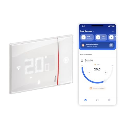 Bticino Smarther2 WiFi Thermostat mit App-Steuerung