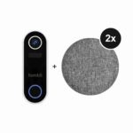 Hombli Smart Doorbell 2 + Chime 2 Doorbell 2er-Set