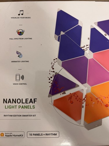 Nanoleaf Light Panels Rhythm Edition Smarter