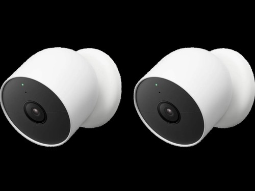 2x Google Nest Cam Überwachungskamera Innen/Außen