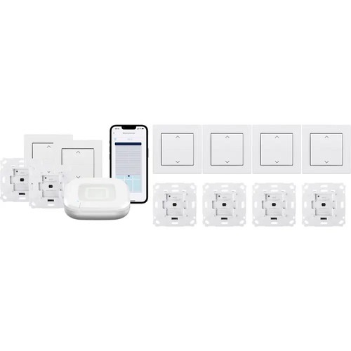 Homematic IP Starterkit Rollladen-Steuerung für 6