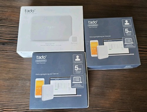 2x Tado° Professional Smart Heizkörper-Thermostat +