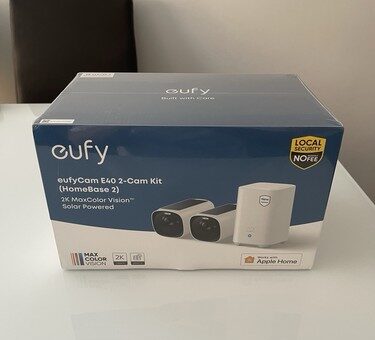 Eufy E40 Sicherheitskamera + Homebase 2