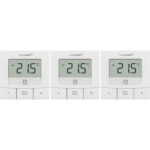 3er Multipack Homematic IP Funk Wandthermostat