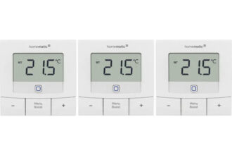 3er Multipack Homematic IP Funk Wandthermostat
