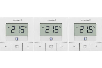 3er Multipack Homematic IP Funk Wandthermostat