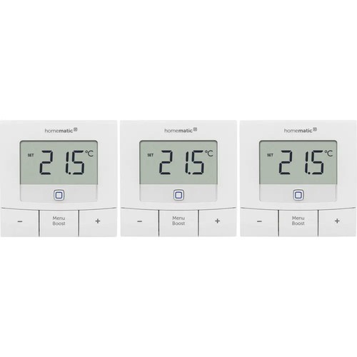 3er Multipack Homematic IP Funk Wandthermostat
