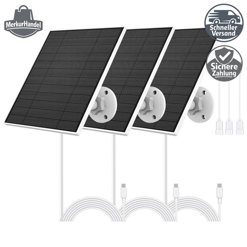 Solarpanel 5W für Eufy Kamera USB-C